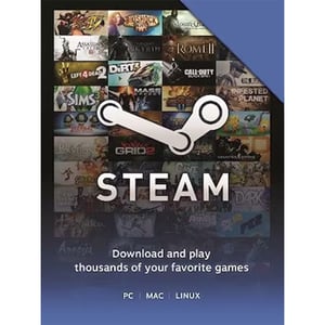 Steam Wallet 20 AED Gift Card
