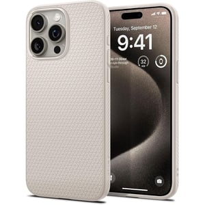 

Spigen Liquid Air Case Natural Titanium iPhone 15 Pro Max