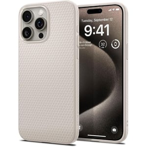 

Spigen Liquid Air Case Natural Titanium iPhone 15 Pro