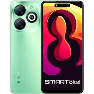 

Infinix Smart 8 64GB Crystal Green 4G Smartphone