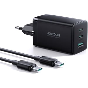 

Joyroom GaN Fast Charger With USB-C To USB-C Cable 1.2m Black