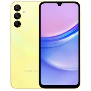 

Samsung A15 6GB 128GB Yellow 4G Smartphone