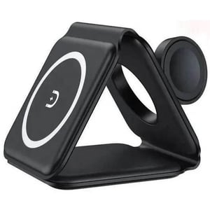 

CrossFit 3-in-1 Foldable Wireless Charger With Power Bank Black
