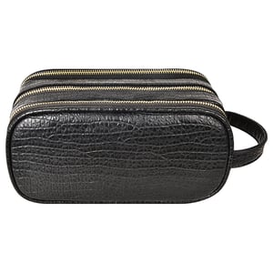 

Wiwu Travel Pouch Croco Pattern Black