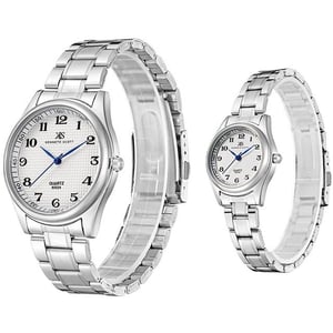 

Kenneth Scott K23052P-SBSW Couple's Watch