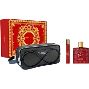 

Versace Eros Flame Perfume For Men 100ml Eau de Parfum + 9.7ml Toilette Spray + Bag Gift Set