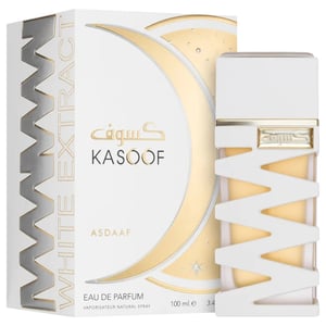 

Lattafa Kasoof White Extract Perfume For Men & Women 100ml Eau de Parfum