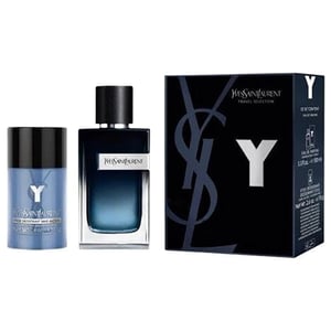 Yves Saint Laurent Y Perfume For Men 100ml Eau de Parfum + 70g Deodorant Stick Gift Set