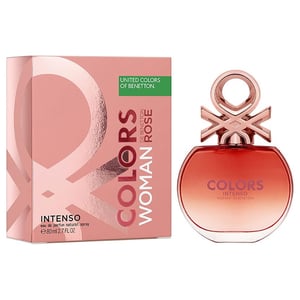 

United Colours Of Benetton Rose Intenso L Vapo Perfume For Women 80ml Eau de Parfum