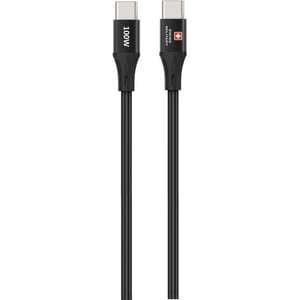 

Swiss Military USB-C To USB-C Cable 1.2m Black