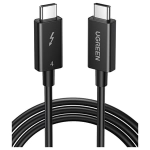 

Ugreen USB-C 100WPD 40gbps Thunderbolt 4 Cable 0.8m Black