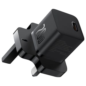 

Baseus GaN5 Mini Portable Type C Wireless Fast Charger Adapter Black