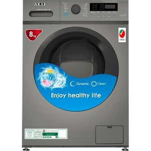 

Akai Front Load Washing Machine 8 kg WMMA-SFL84VBS