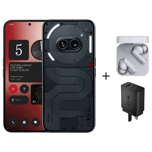 

Nothing Phone (2A) 256GB Black 5G Smartphone + CMF B168 Earbuds + Adapter