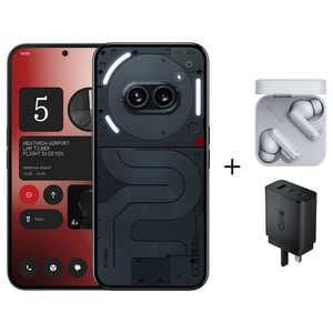Nothing Phone (2A) 256GB Black 5G Smartphone + CMF B168 Earbuds + Adapter