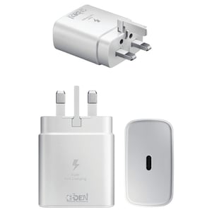 E-Den USB-C Charger White