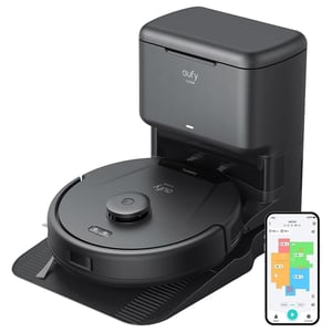 

Eufy L60 Hybrid Robotic Vacuum With Self Empty Station Black T2278V11