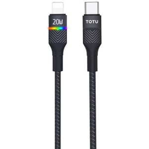 

Totu 2-in-1 Charging Cable 1.5m Black