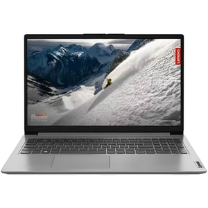 

Lenovo IdeaPad 1 15ALC7 (2021) Laptop - AMD Ryzen 7-5700U / 15.6inch FHD / 512GB SSD / 8GB RAM / Shared AMD Radeon Graphics / Windows 11 Home / English & Arabic Keyboard / Cloud Grey / Middle East