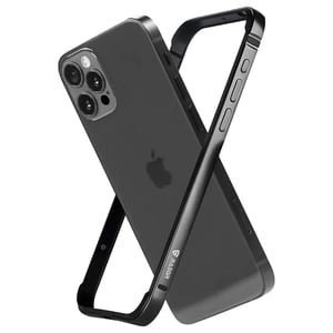 Raegr Edge Armor Case Black iPhone 15 Pro Max