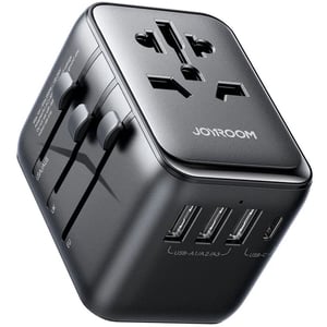 

Joyroom 4 Port Travel Adapter Black