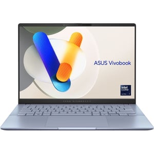 Asus Vivobook S 14 OLED (2024) Laptop - 1st Gen / Intel Core Ultra 7-155H / 14inch WUXGA / 1TB SSD / 16GB RAM / Shared Intel Arc Graphics / Windows 11 Home / English & Arabic Keyboard / Mist Blue / Middle East Version - [S5406MA-OLEDU711WU]