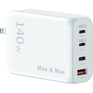 

Max & Max GaN Wall Charger White