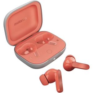 

Motorola Buds Wireless Earbuds Coral Peach