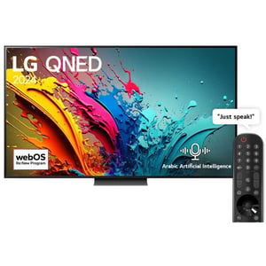 

LG 86 Inch QNED QNED86 4K Smart TV AI Magic remote HDR10 webOS24 (2024 Model)