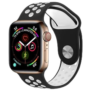 

Fitit FIT-WS-SILNIK45-BK/WT Siliconee Strap Black/White For Apple Watch 42/44/45/49mm