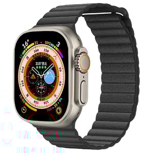 

Fitit FIT-WS-LTHR44-BLK Leather Magnetic Link Black For Apple Watch 44/45mm