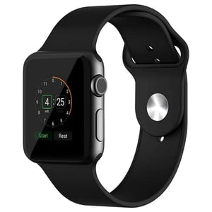 

Fitit FIT-WS-SIL45-BLK Siliconee Strap Black For Apple Watch 42/44/45/49mm