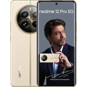 

Realme 12 Pro 256GB Navigator Beige 5G Smartphone - International Version