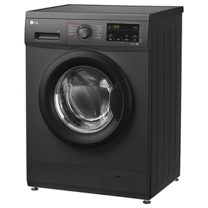 

LG 2023 9kg Front Load Washing Machine, Black