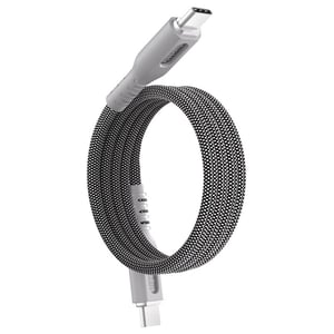 

Blupebble Magnetic USB-C To USB-C Cable 1m Grey