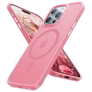 

Torras Magnetic Case Titanium Pink iPhone 15 Pro Max