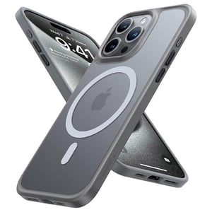 

Torras Magnetic Case Natural Titanium iPhone 15 Pro Max