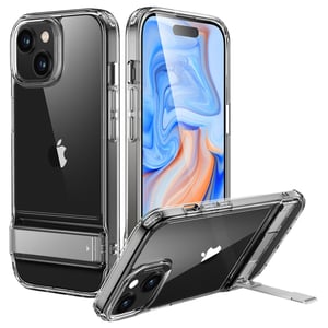 

ESR Boost Kickstand Case Clear iPhone 15