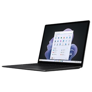 

Microsoft Surface Laptop 5 (2022) - 12th Gen / Intel Core i7-1255U / 15inch / 1TB SSD / 32GB RAM / Shared Intel Iris Xe Graphics / Windows 11 Home / English Keyboard / Matte Black / International Vers