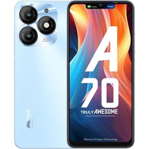 

Itel A70 128GB Azure Blue 4G Smartphone