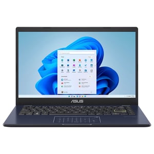 

Asus (2021) Laptop - Intel Celeron N4500 / 14inch HD / 128GB SSD / 4GB RAM / Shared Intel UHD Graphics / Windows 11 Home / English Keyboard / Star Black / International Version - [E410KA-TB.CL4128BK]