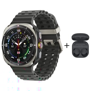 

Samsung Galaxy Watch Ultra (LTE, 47mm) Titanium Silver + Buds 2 Pro