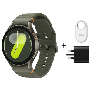 

Samsung Galaxy Watch7 (LTE, 44mm) Green + SmartTag2 + 25W Travel Adapter