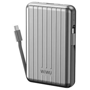 

Wiwu Trunk Series Wireless Power Bank 20000mAh Silver PP04SVR