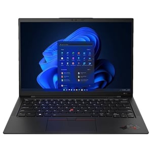 

Lenovo ThinkPad X1 Carbon Gen 10 (2022) Laptop - 12th Gen / Intel Core i7-1270P / 14inch WUXGA / 512GB SSD / 32GB RAM / Shared Intel Iris Xe Graphics / Windows 11 / English Keyboard / Black / Internat