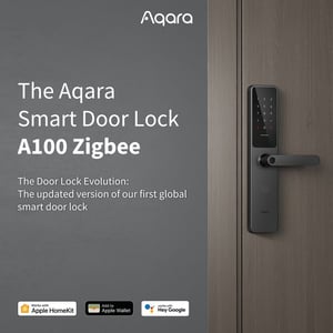 

Aqara Smart Door Lock A100 ZigBee- New Series of Aqara locks with Full Support Remote Control as well as Third Party Ecosystems