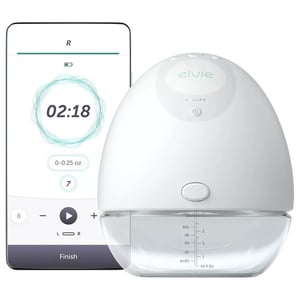 

Elvie Electric Breast Pump White