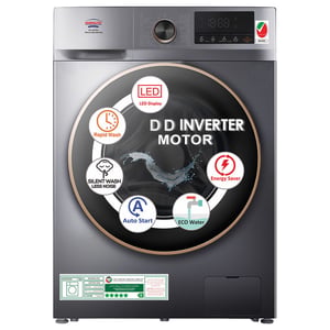 Generaltec Front Load Washing Machine 8 kg GWF08T12DD
