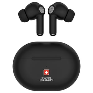 

Swiss Military Delta 5 Wireless Earbuds Black