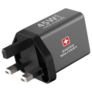 

Swiss Military GaN Dual Port Charger Black